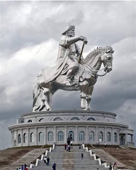 estatua gengis khan|Genghis Khan Statue in Mongolia